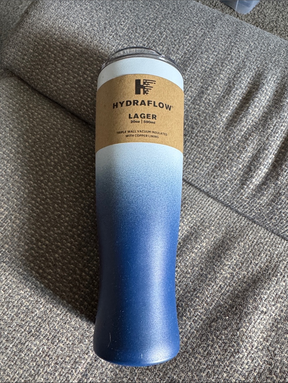 HydraFlow Blue Ombre Lager Tumbler - HydrafFlow